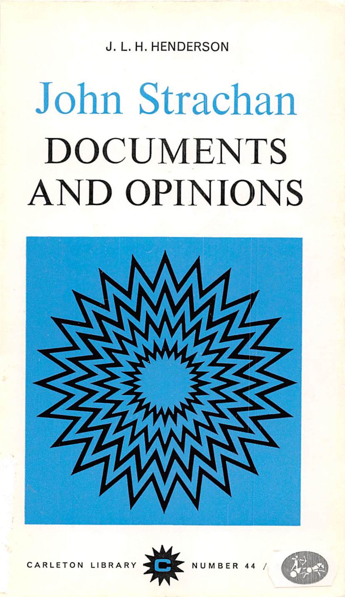 Cover image for John Strachan ISBN 9780773595217